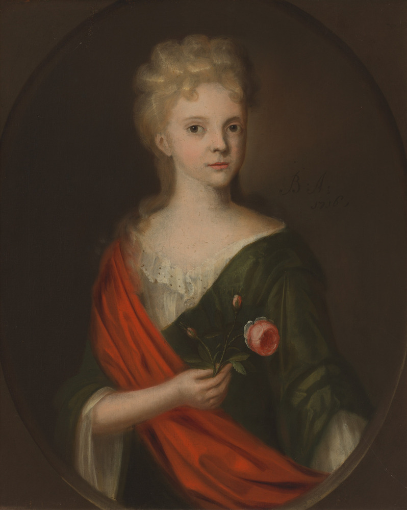 Portret van Eleonora Houdina van Glinstra