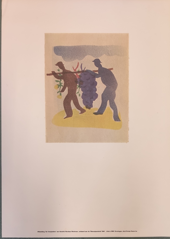 Kopie van De Verspieders van H.N. Werkman.
