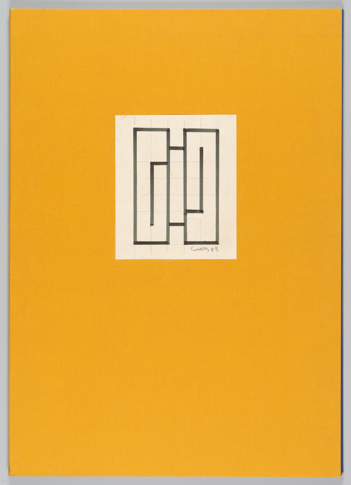 Map van vier zeefdrukken en een origineel door Siep van den Berg plus vijf kwatrijnen uit Oostersch III (14-15-19-23-24) van Omar Khayam