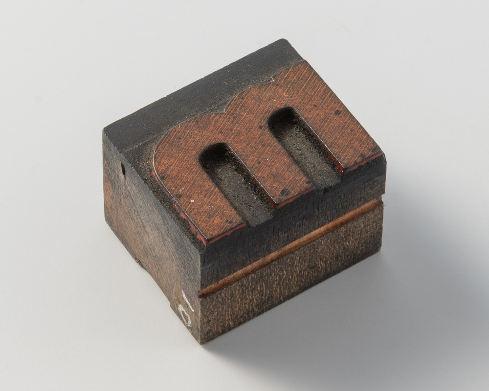 Biljetletter van de letter m