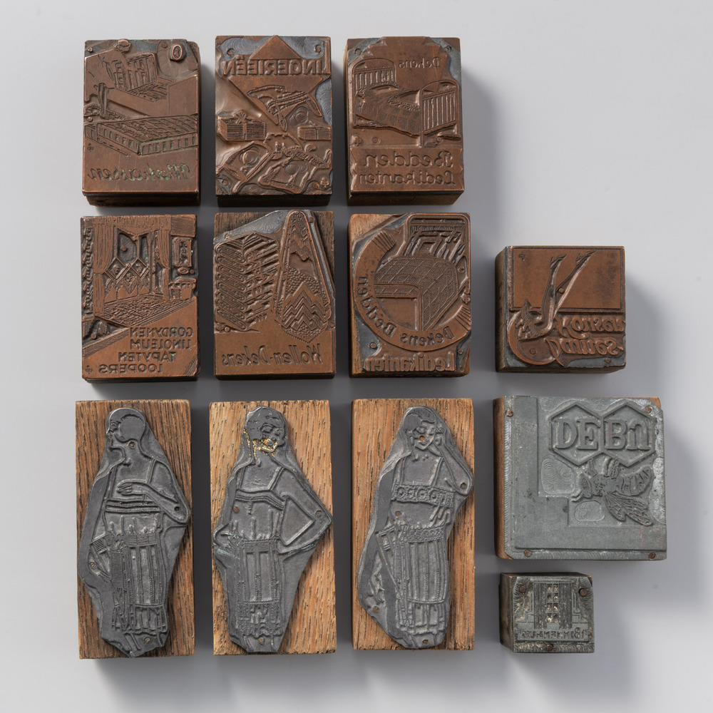 Clichés manufacturenzaak E.J. ten Berge