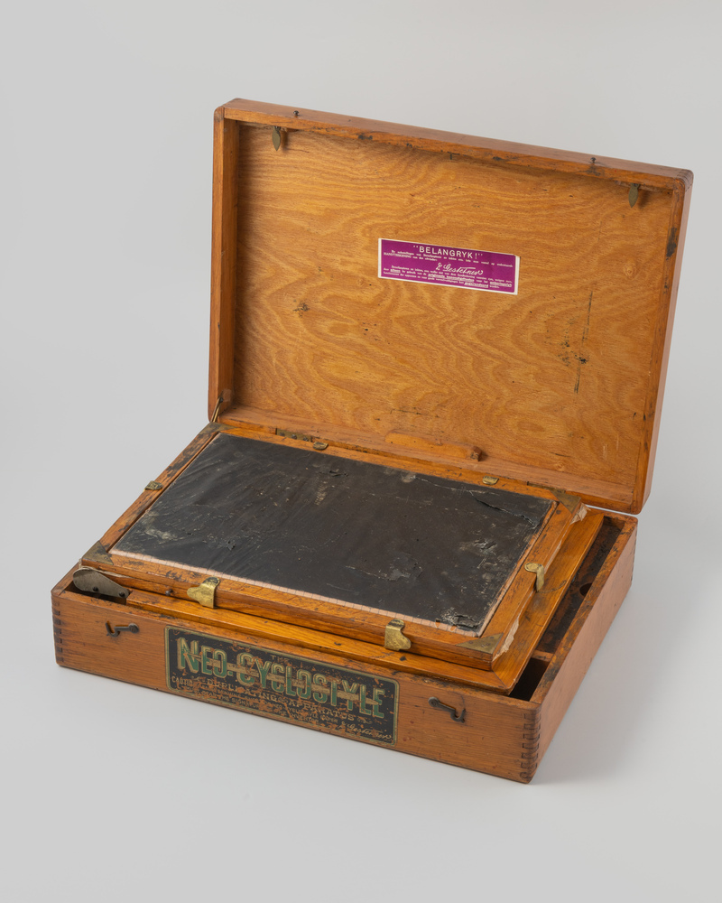 Neo-cyclostyle duplicating apparatus