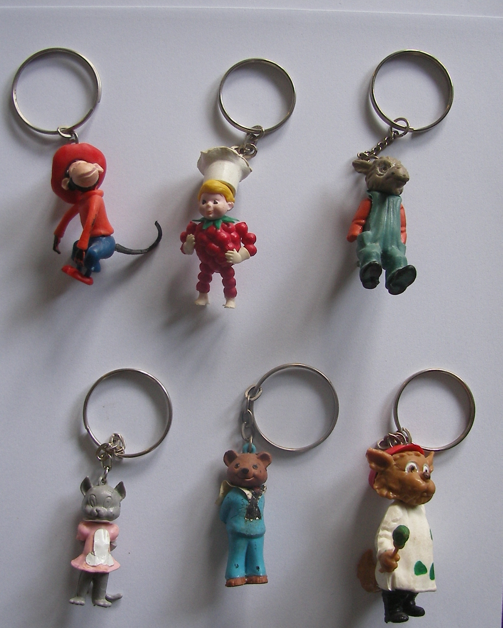 Sleutelhangers Tiel Flipje en vriendjes van Maatschappij de Betuwe