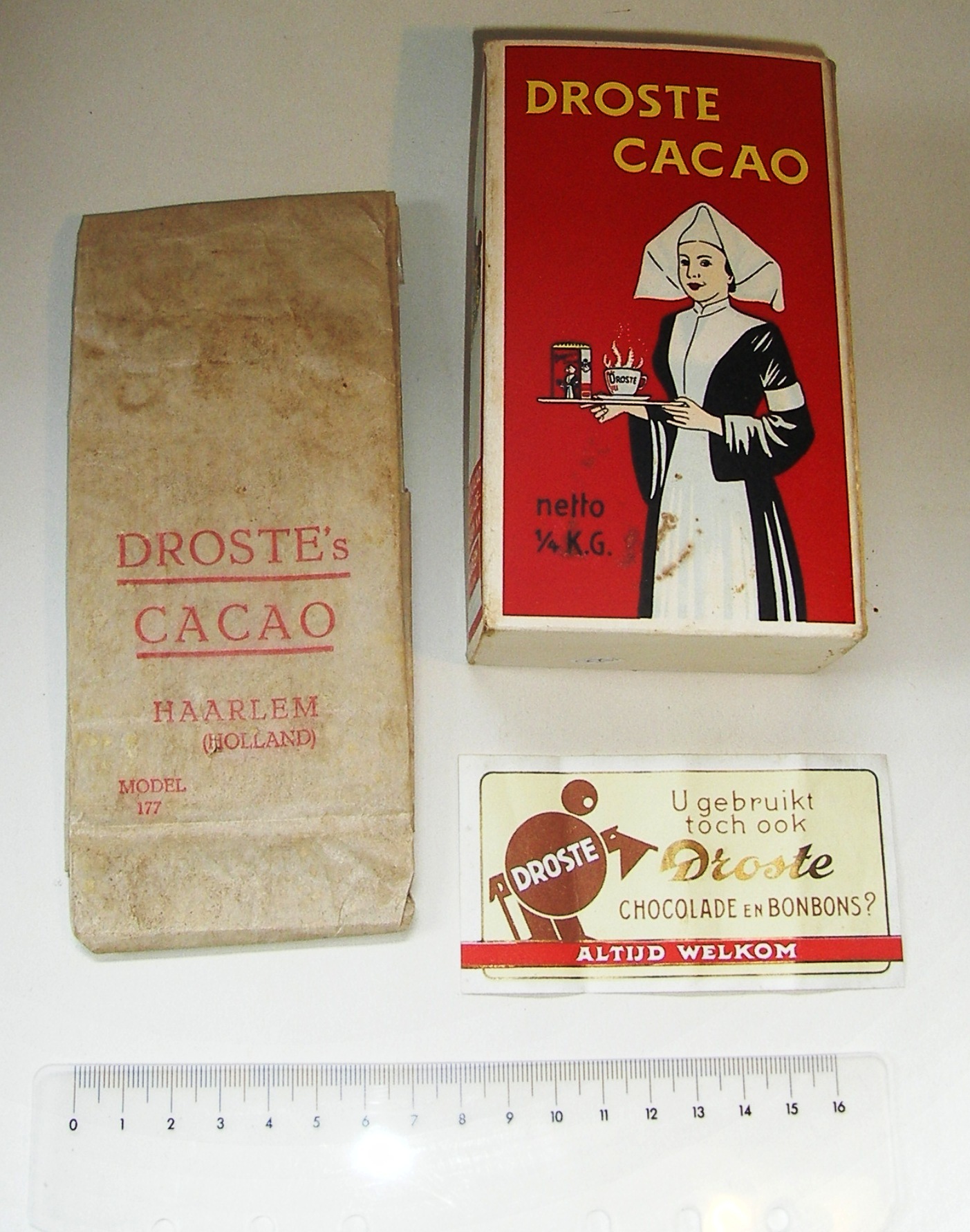 Verpakking Droste verpleegsters cacao