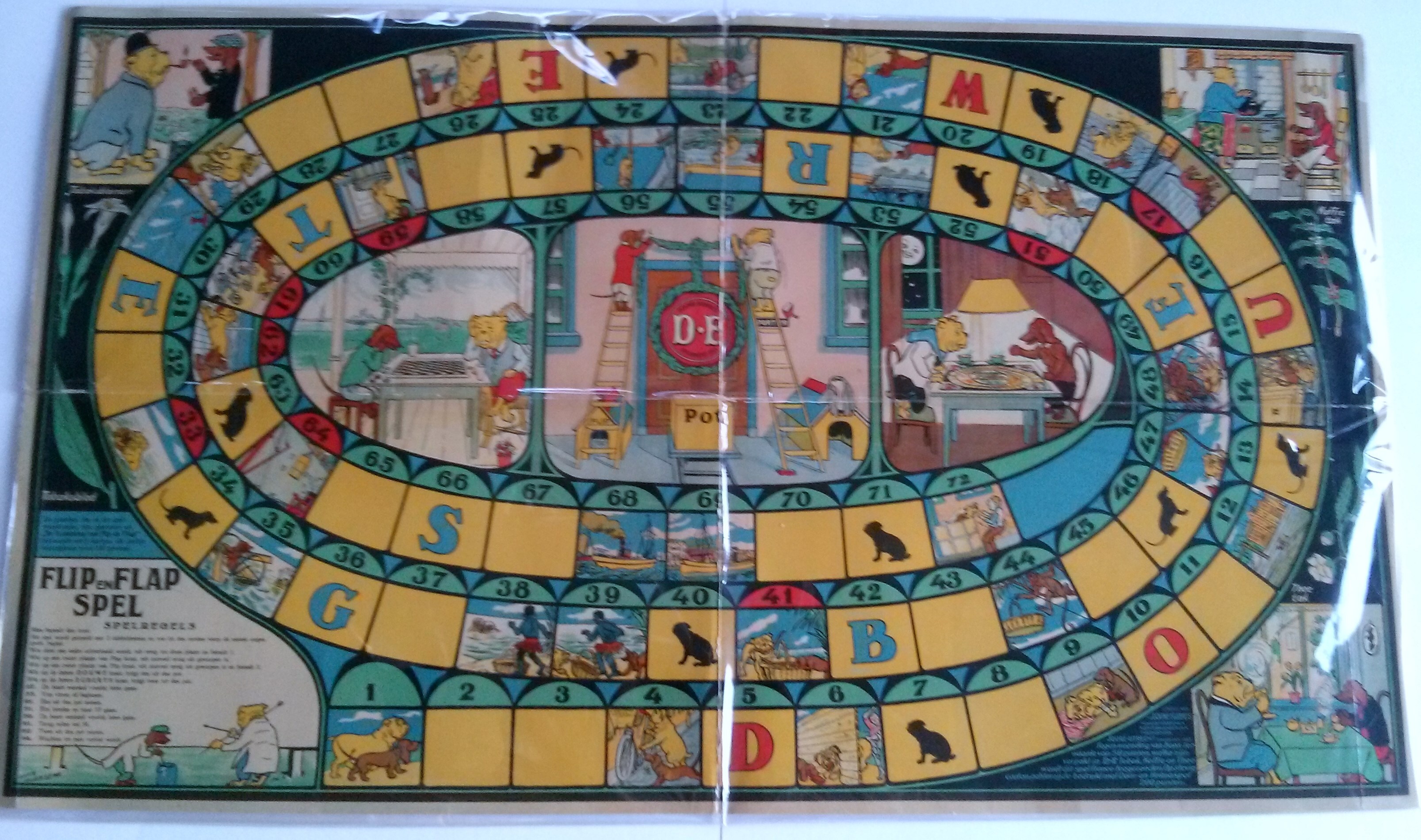 Douwe Egberts 'Flip en Flap' spel