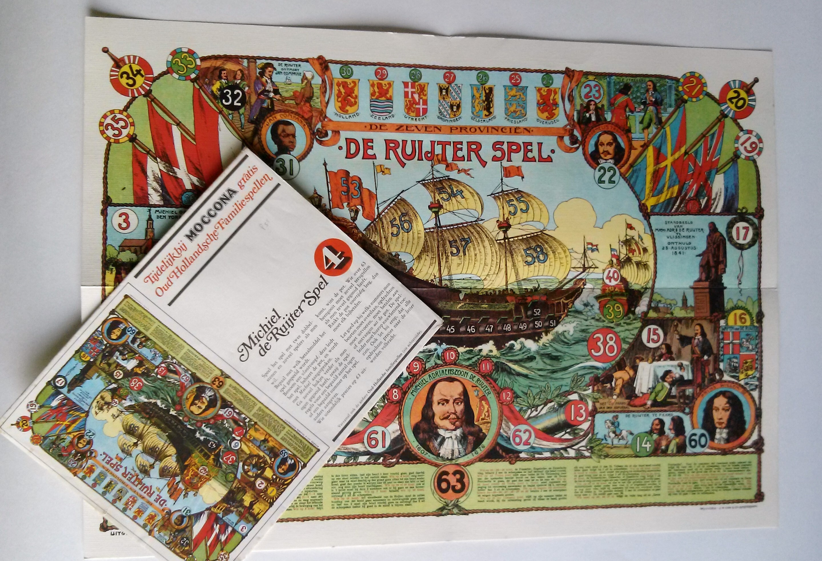 Douwe Egberts Moccona Spellen, vier stuks