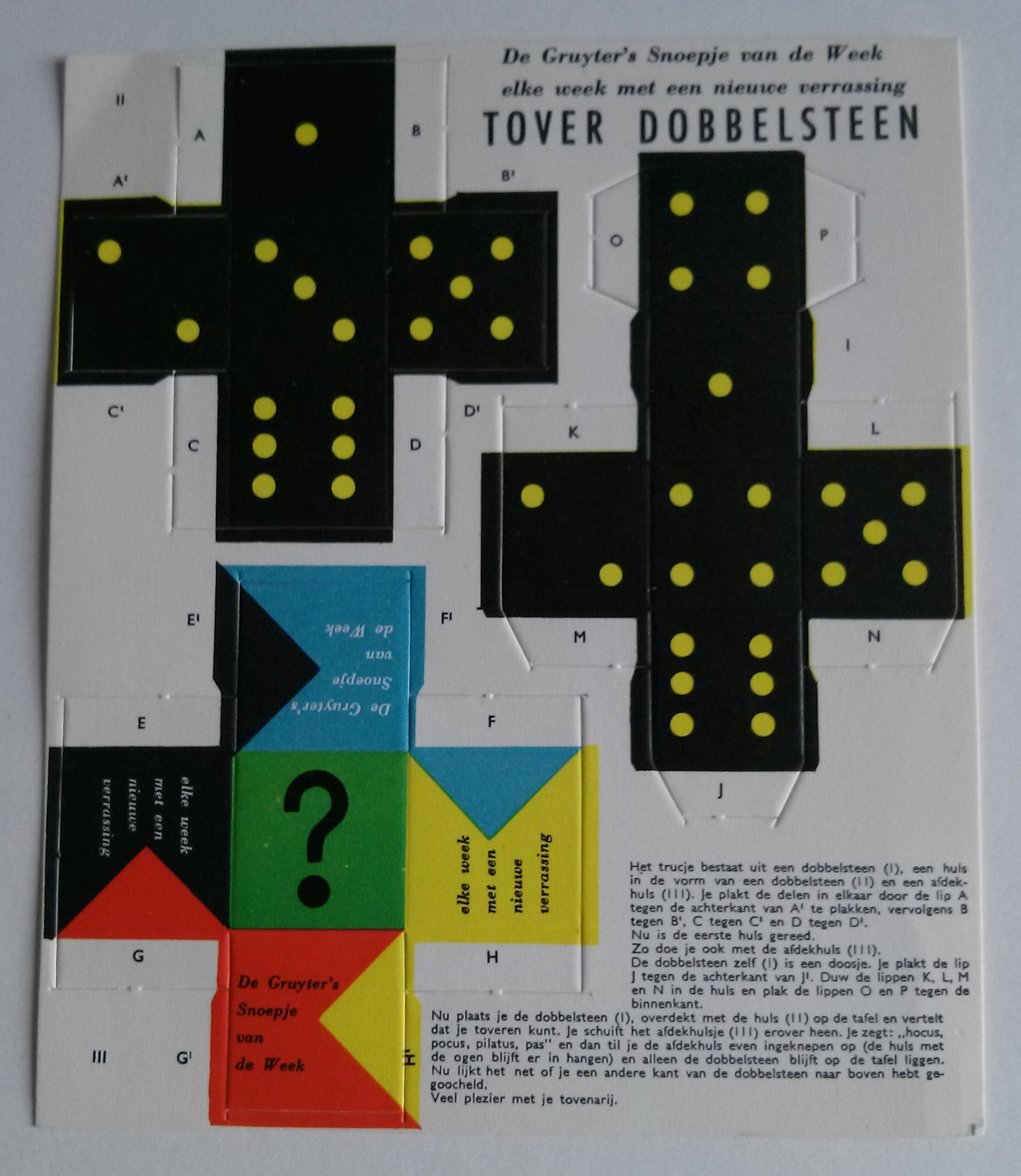 De Gruyter's Snoepje van de Week