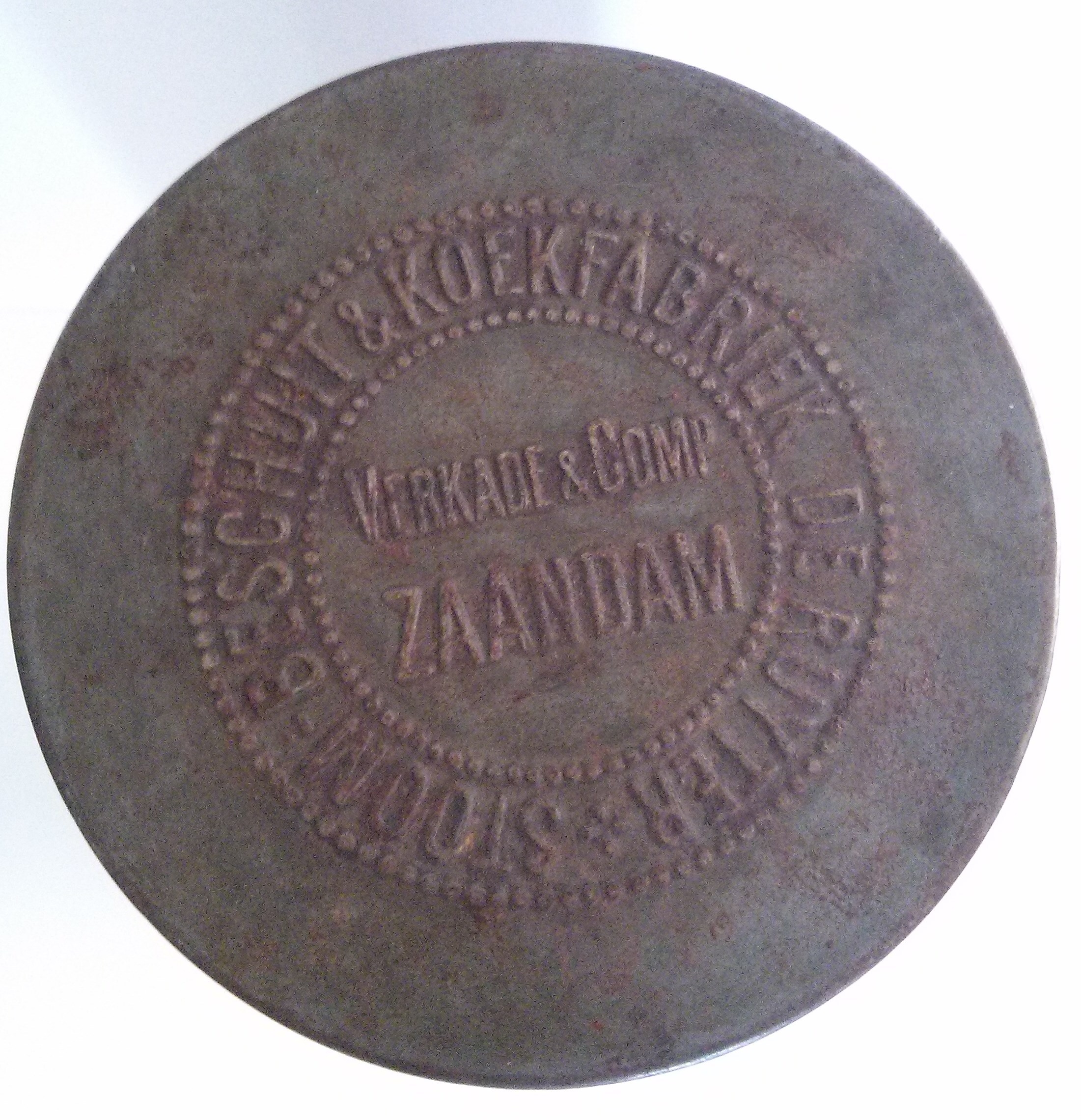 Verkade's Groote Ronde Prima Zaansche Beschuit, 25 stuks zonder wikkel