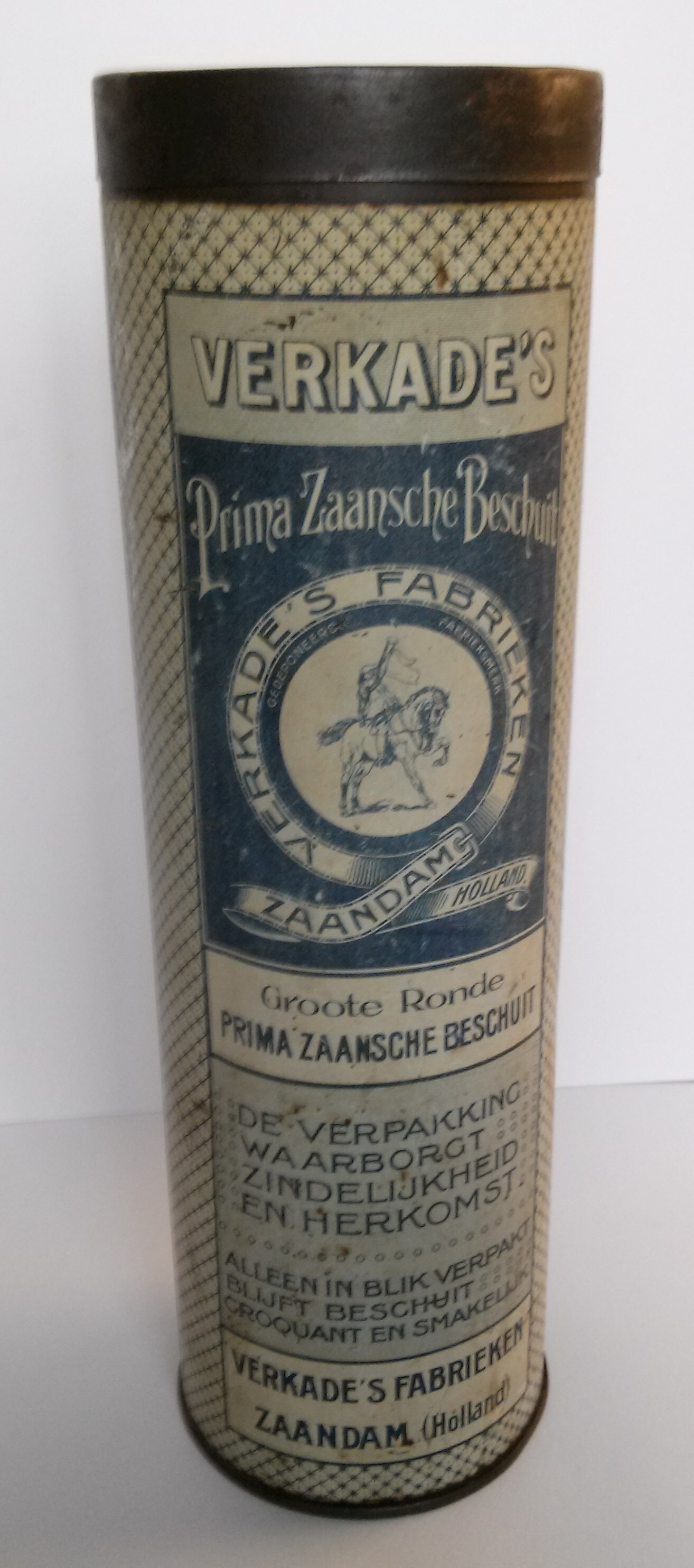 Winkelblik Verkade's Groote Ronde Prima Zaansche Beschuit