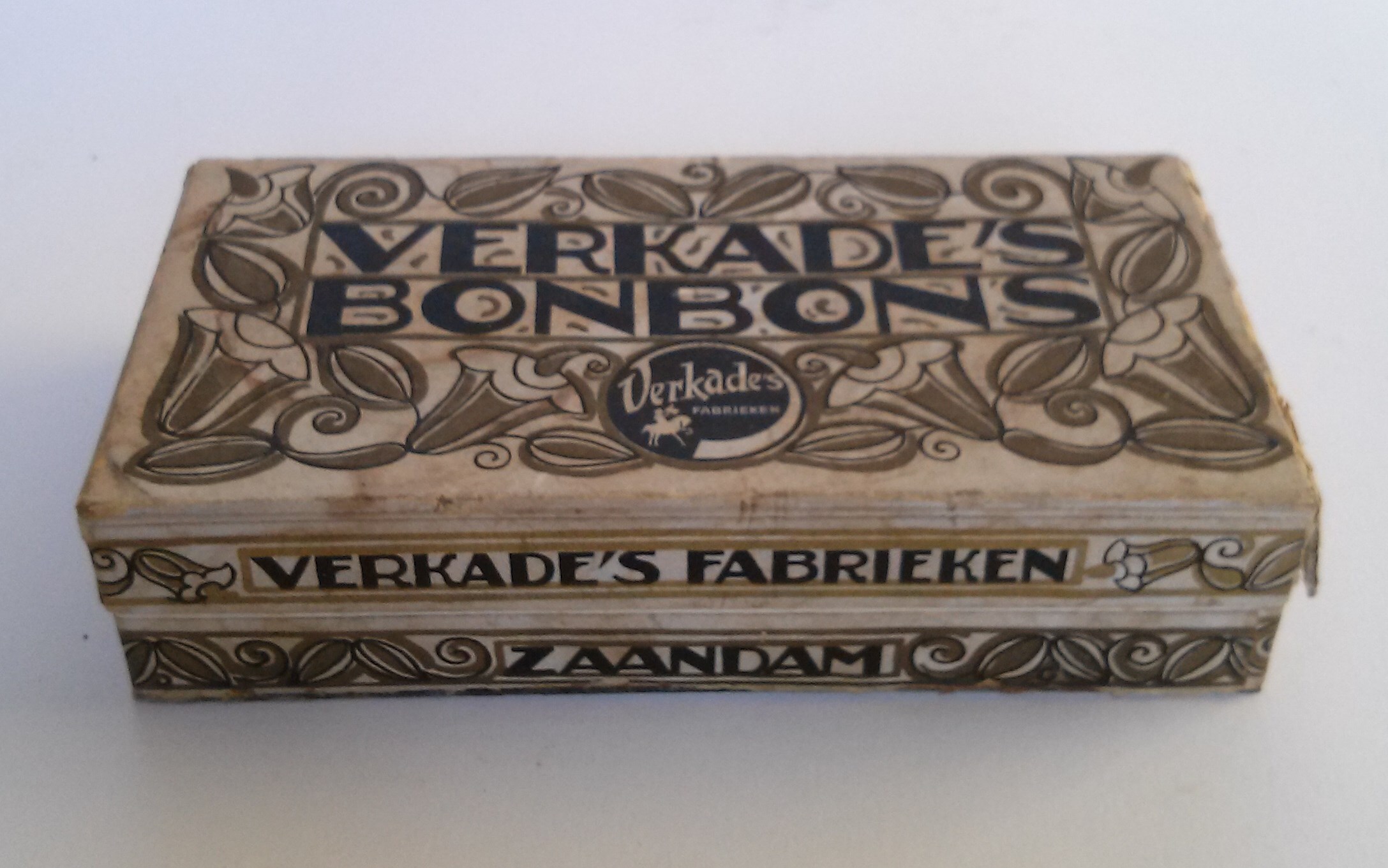 Kartonverpakking Verkade's  Bonbons