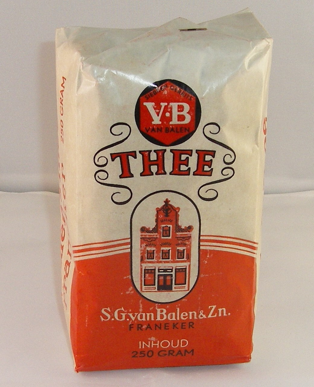 Verpakking Van Balen's Thee, 250 gram