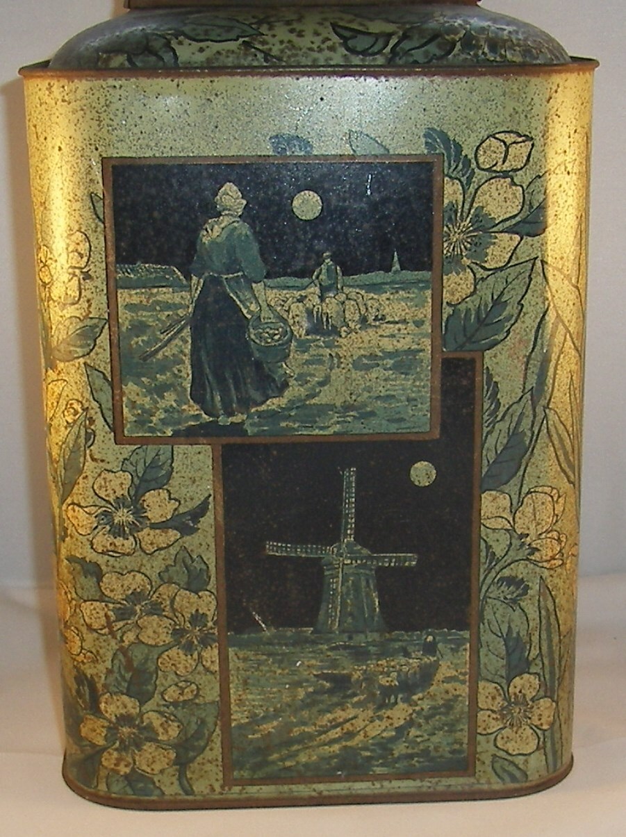 Winkelblik voor Thee of Cacao, Delfts-blauw