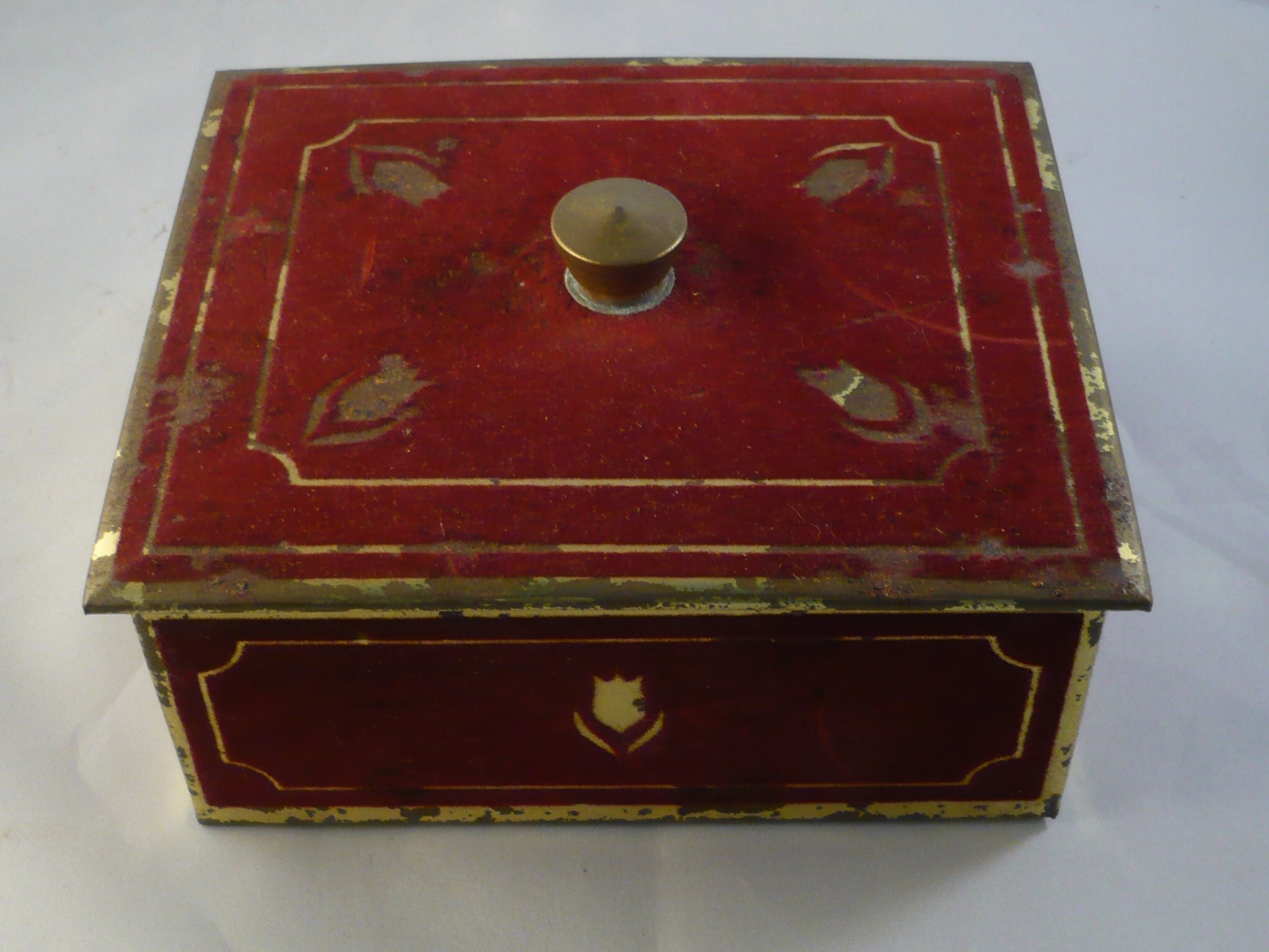 Niemeijer's koffie en thee bewaarblik 'Tulp'