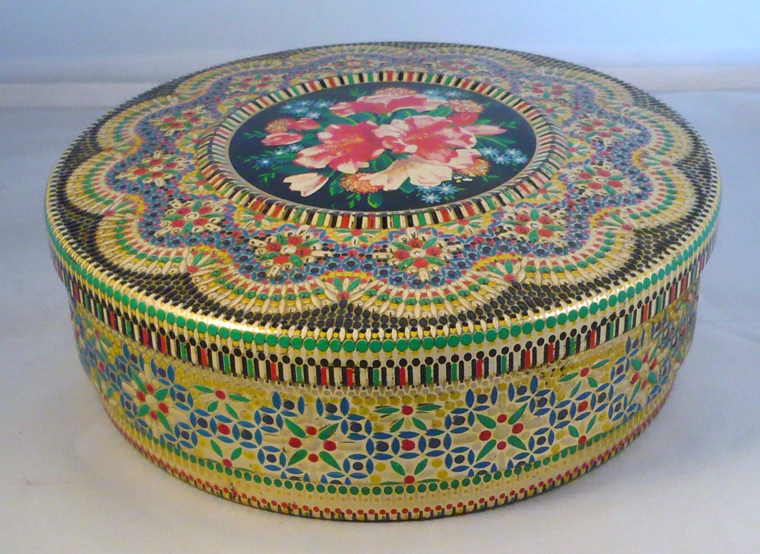 Koektrommel bloemen 4