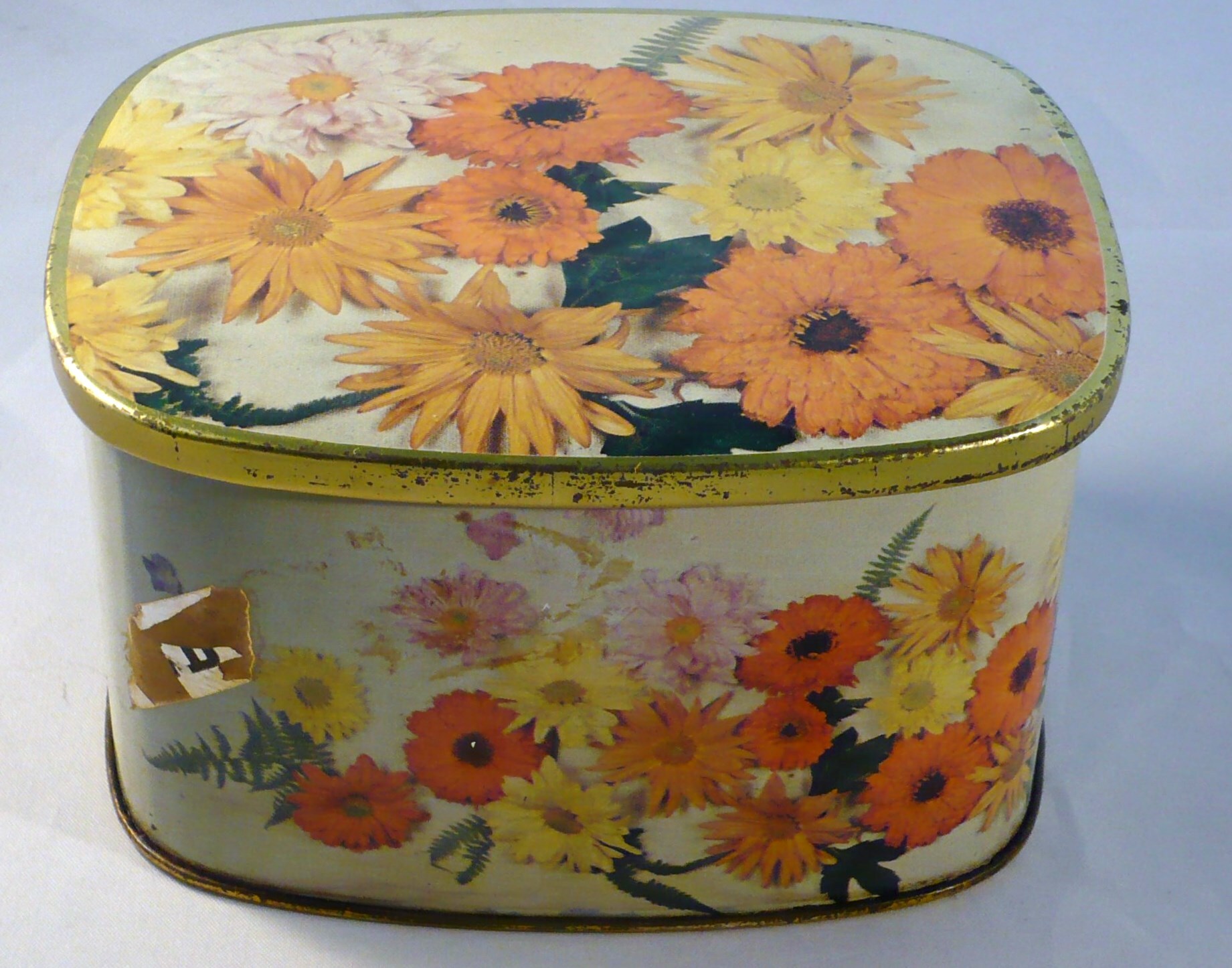 Côte d'Or bonbonblik Chrysanten