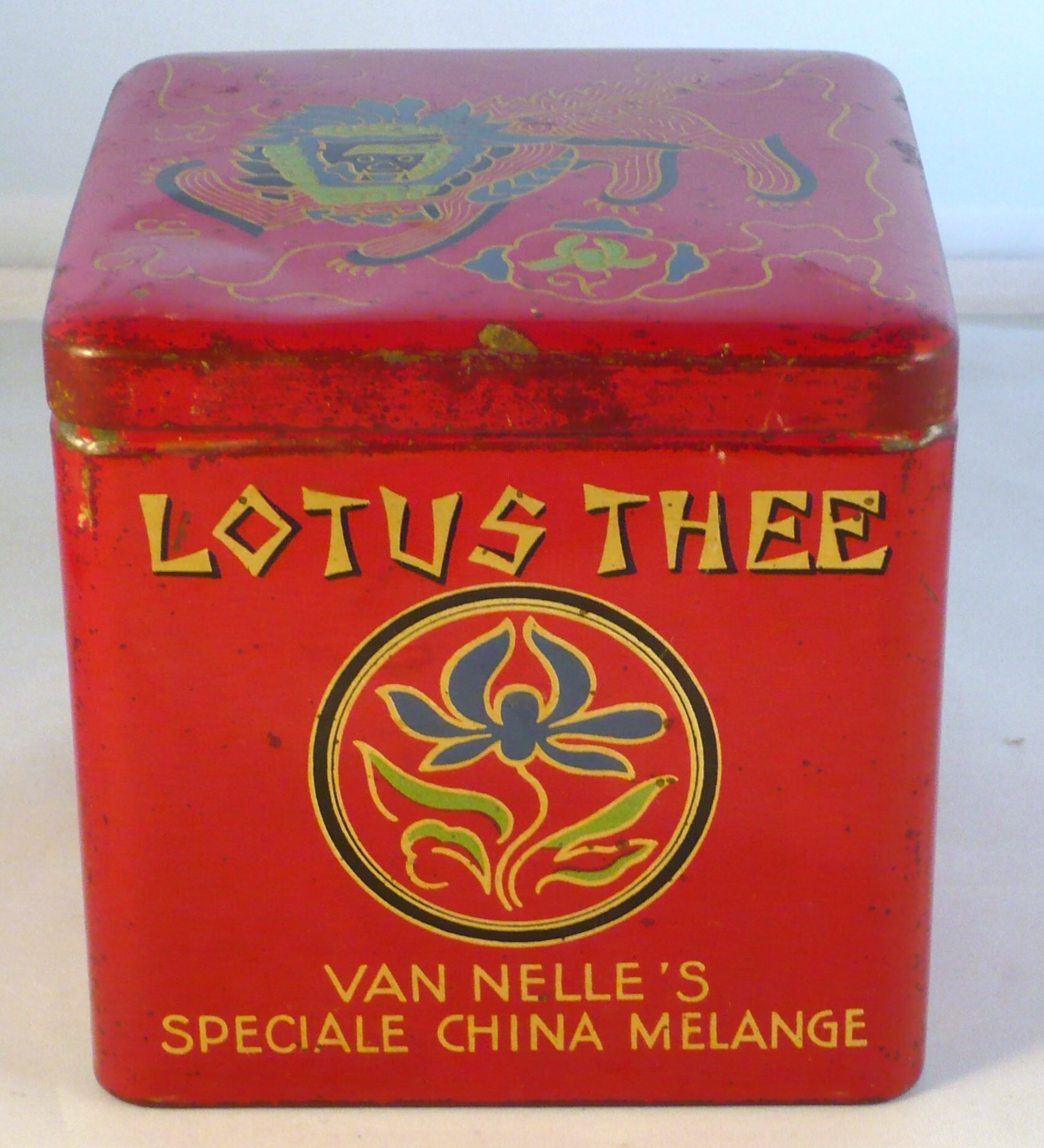 Theeblik Lotus Thee, Van Nelle's speciale China melange