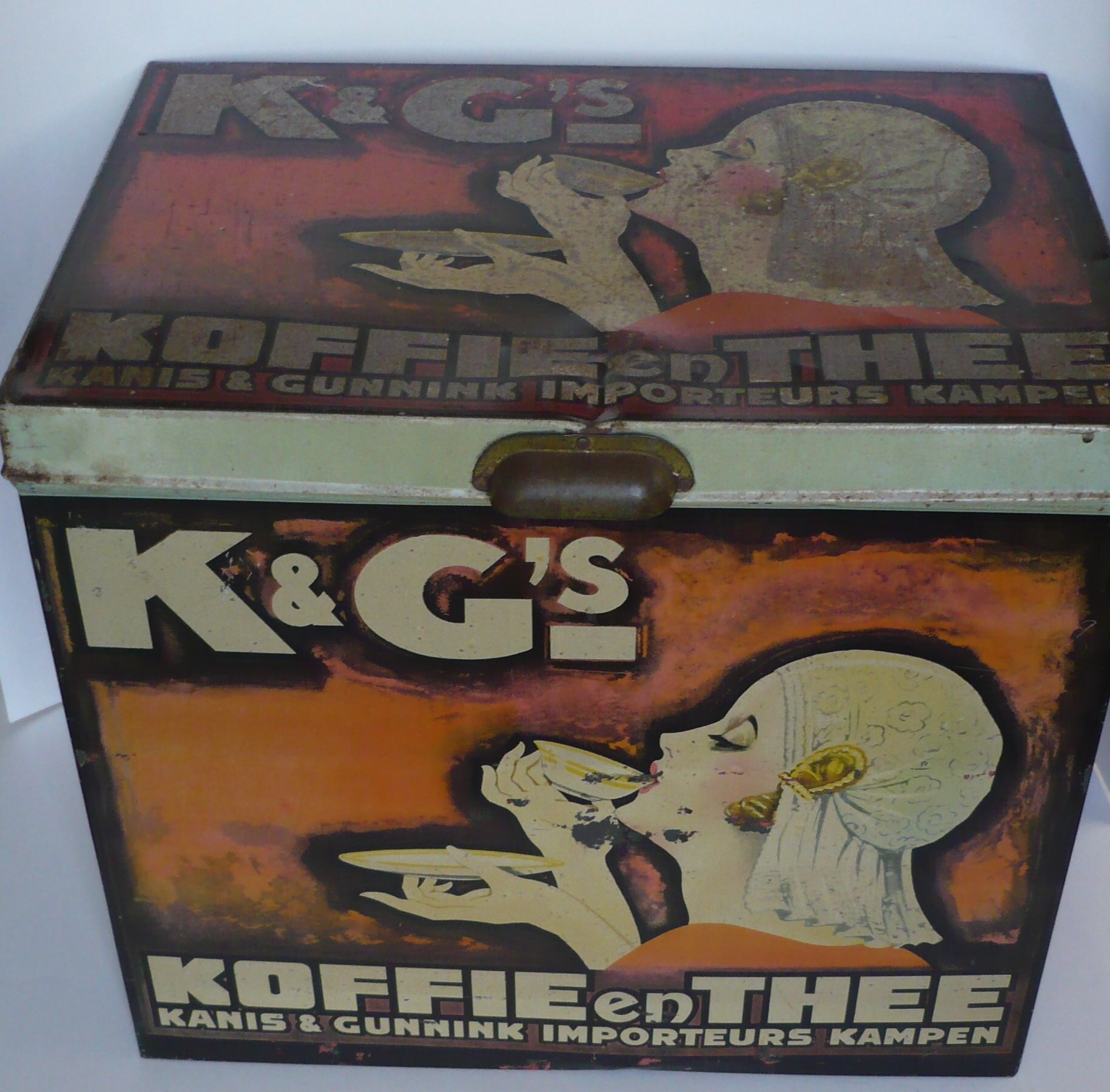 Winkelblik Kanis & Gunnink Koffie en Thee importeurs Kampen