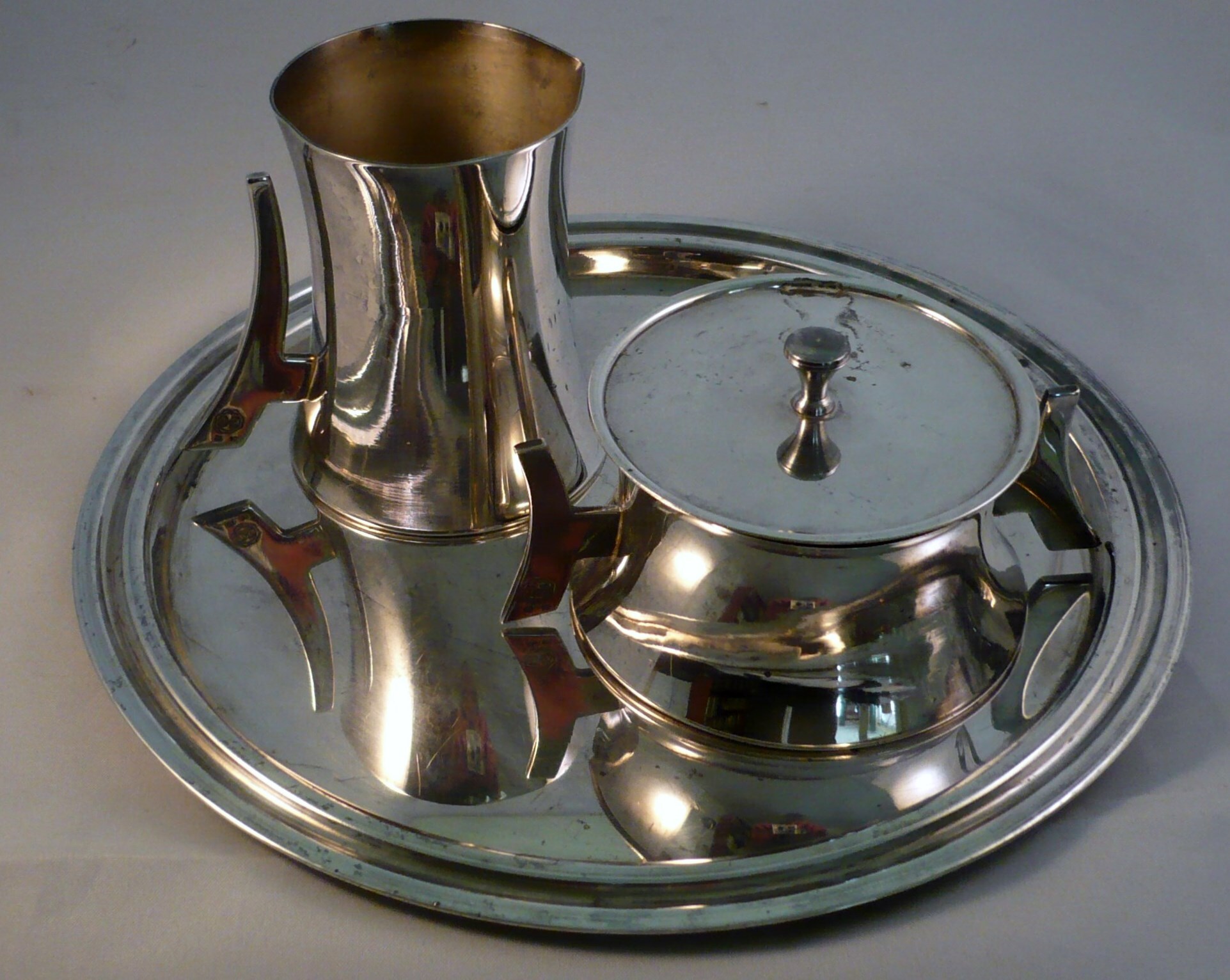 Douwe Egberts Roomstel Apollo, verzilverd