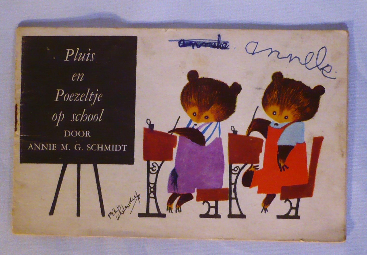 Reclameboekje Persil: 'Pluis en Poezeltje op school'