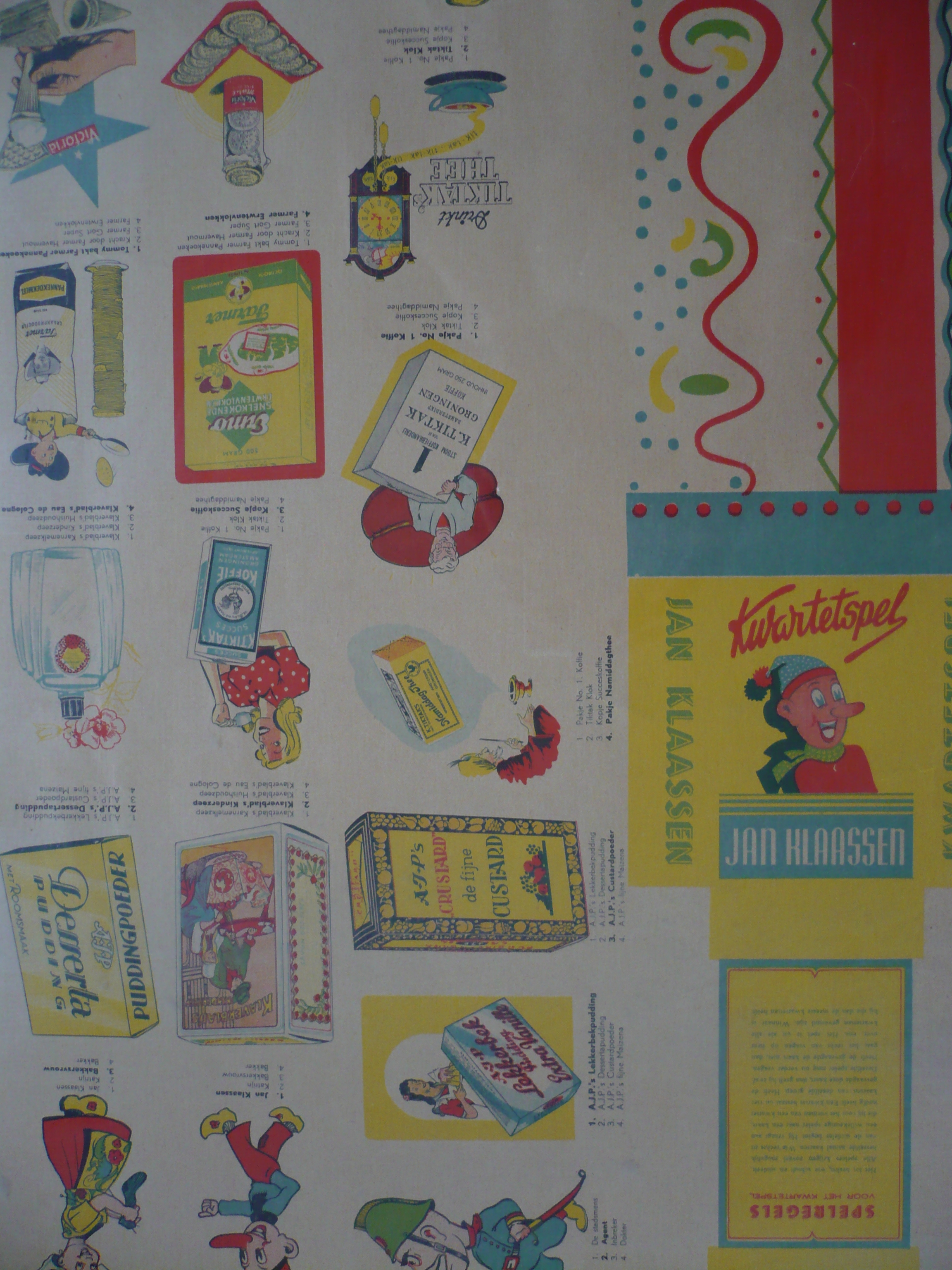 Kwartetspel Jan Klaassen