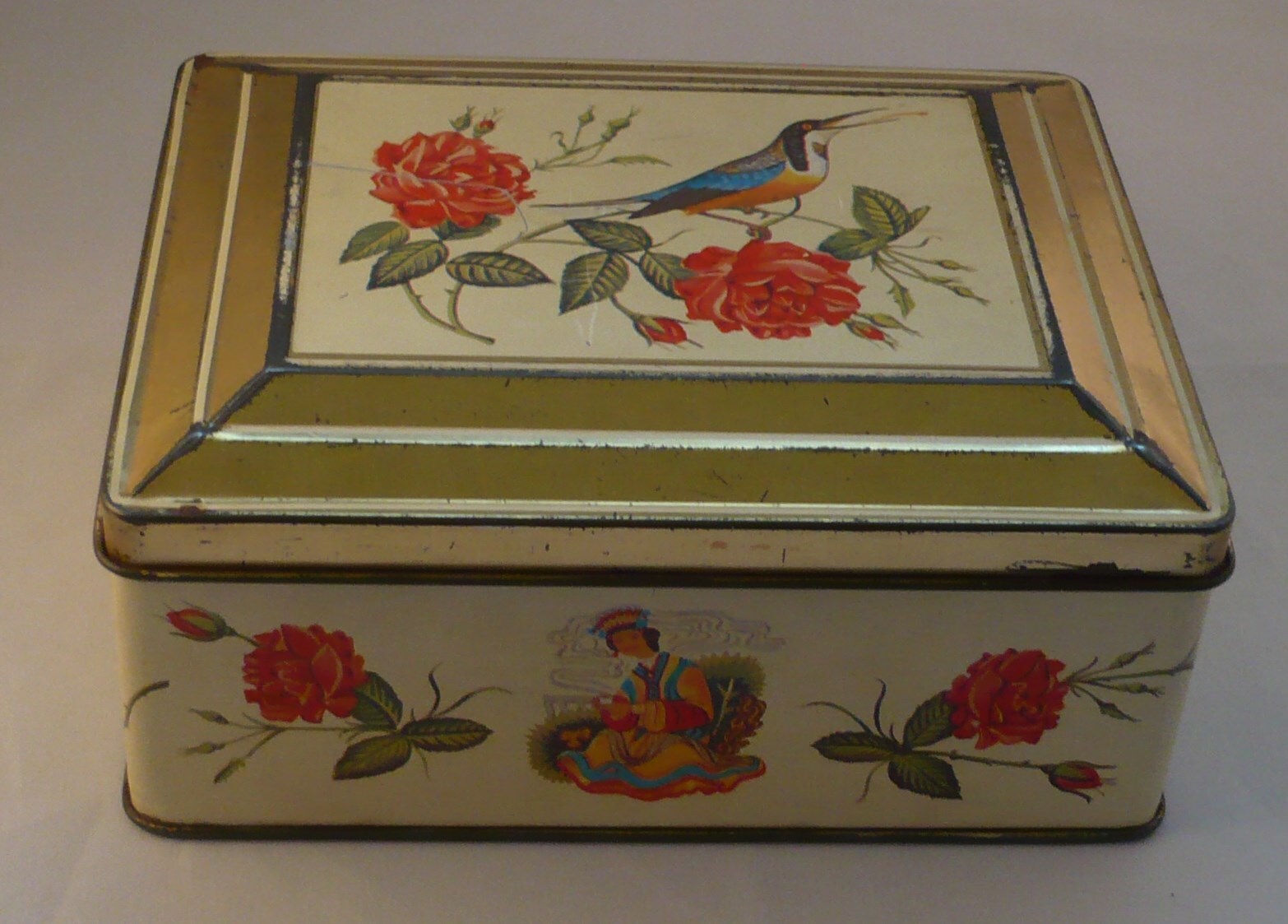 Niemeyer's Theeblik 'Kolibri thee'