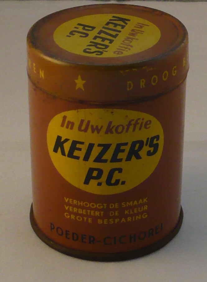 Keizer's P.C. Poeder Cichorei in uw koffie