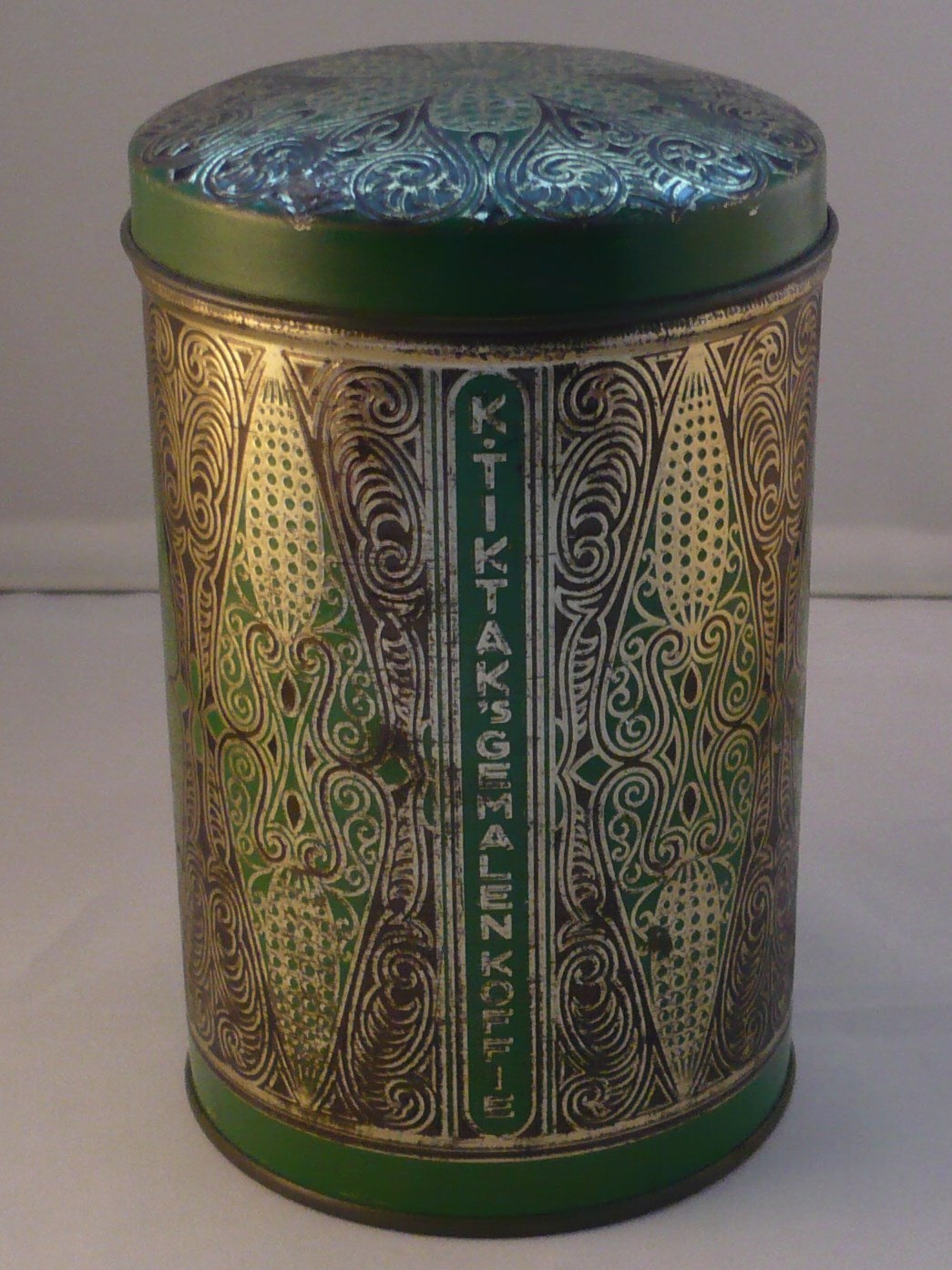 Bewaarblik K. Tiktak's Gemalen Koffie