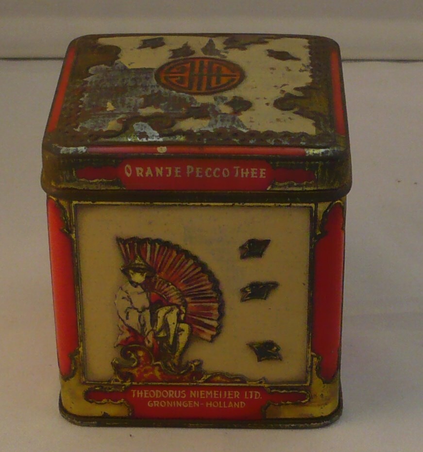 Niemeijer's Oranje Pecco Thee in blik, 113 gram