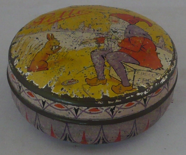 Chocoladeblikje  Pette Cacao, 'Kabouter'