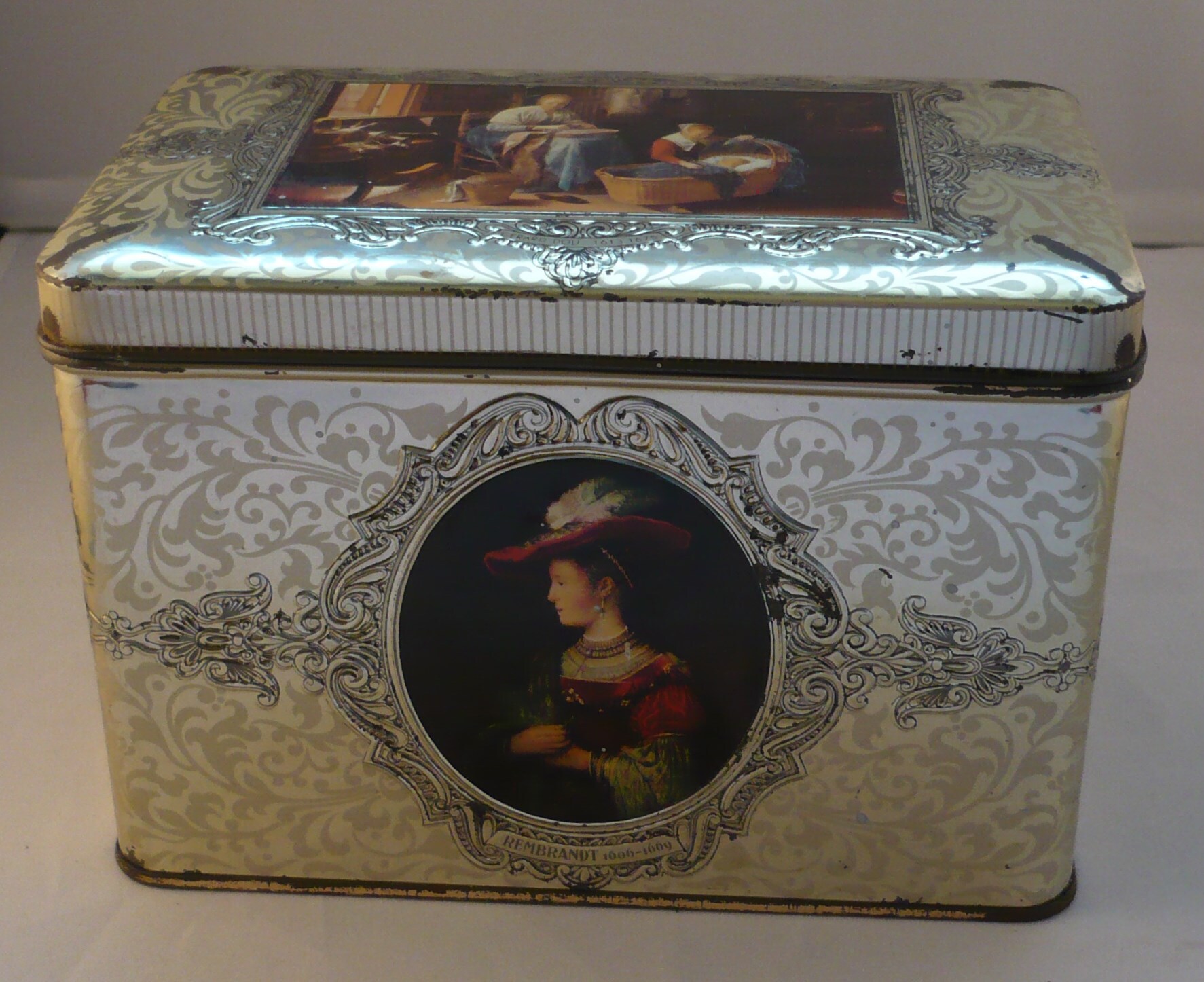 Bewaarblik Smith's Goudboon en Goudblad koffie en thee