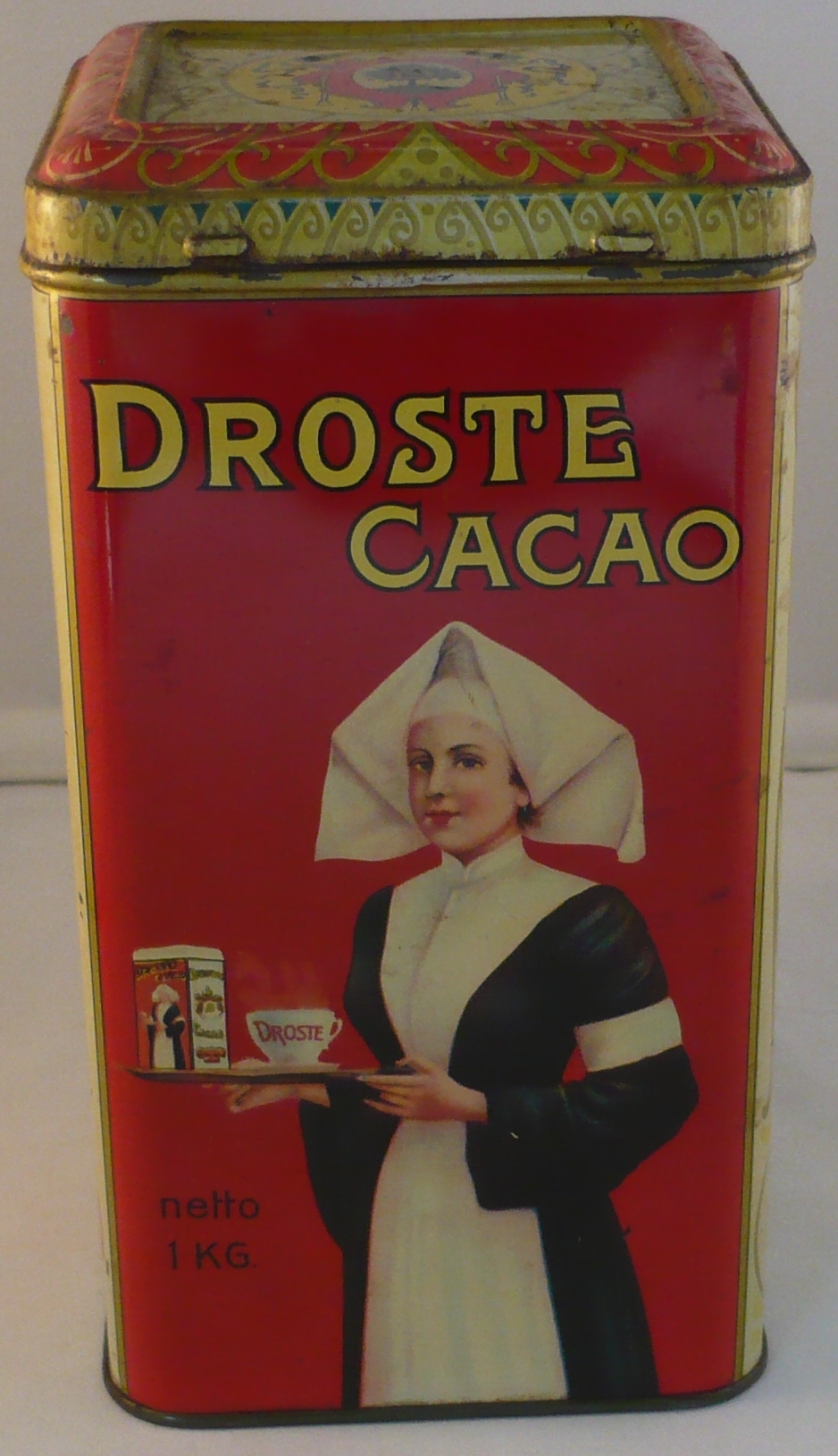 Droste cacaoblik met verpleegster, netto 1 kilo