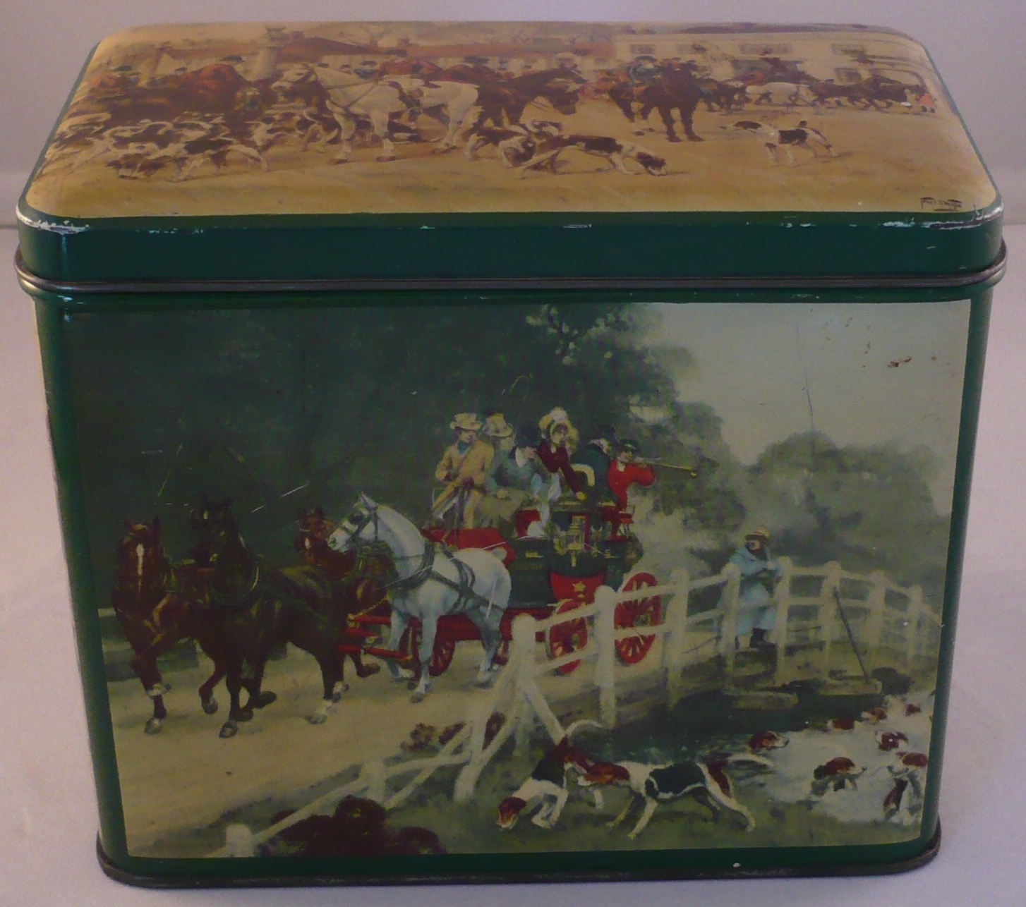 De Gruyter koffieblik 'Engelse jacht'