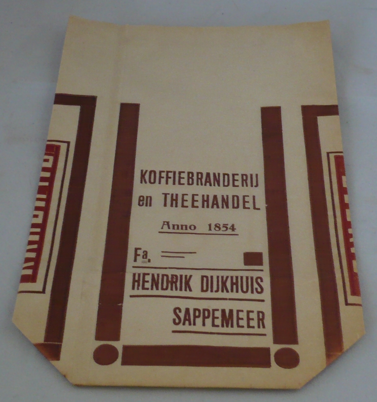 Verpakking Dijkhuis Huishoudkoffie no. 8