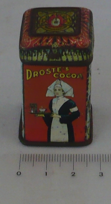 Monsterblikje Droste's Cacao met verpleegster, gratis monster