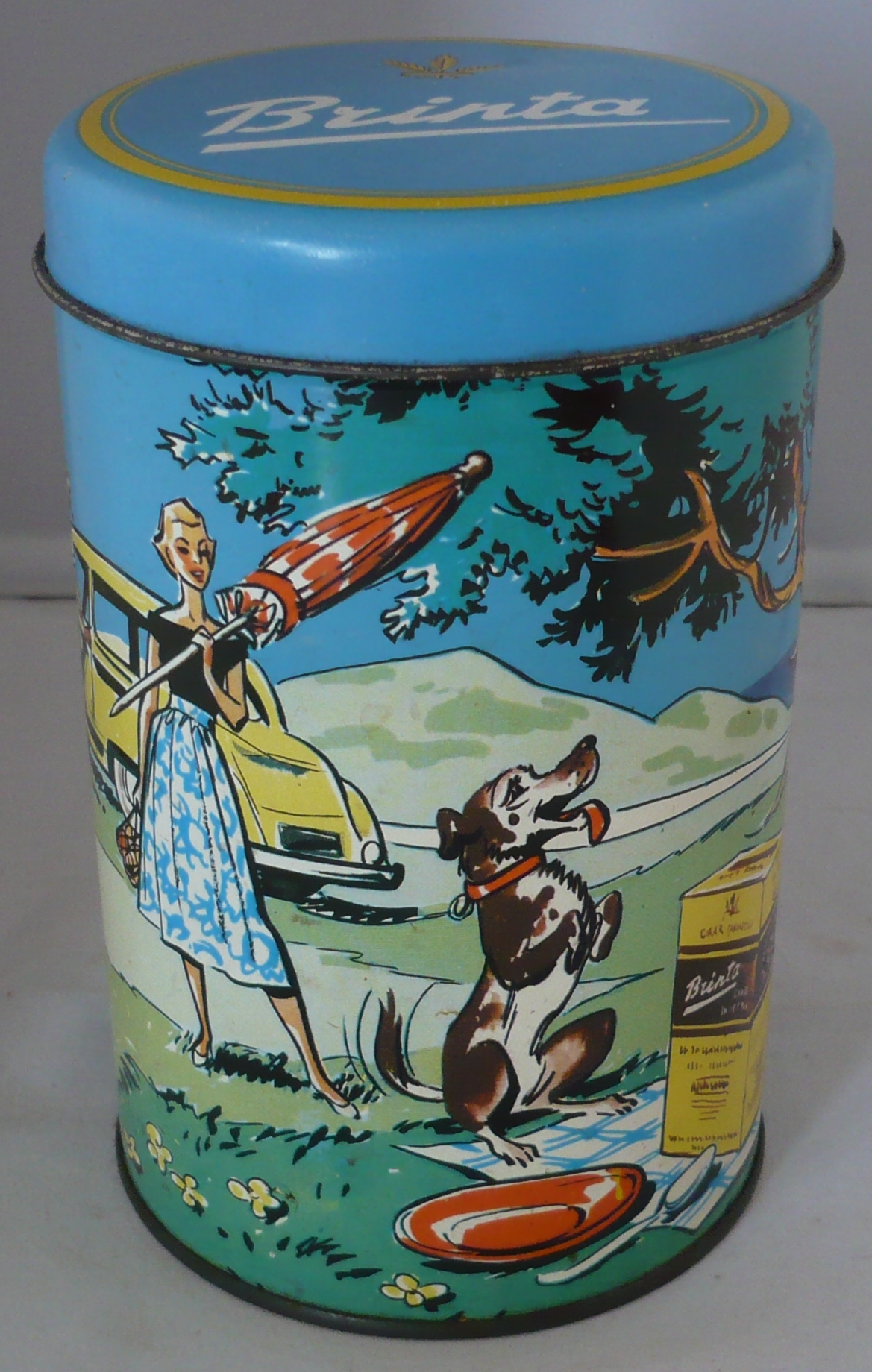 Brinta bewaarblik  jaren '50