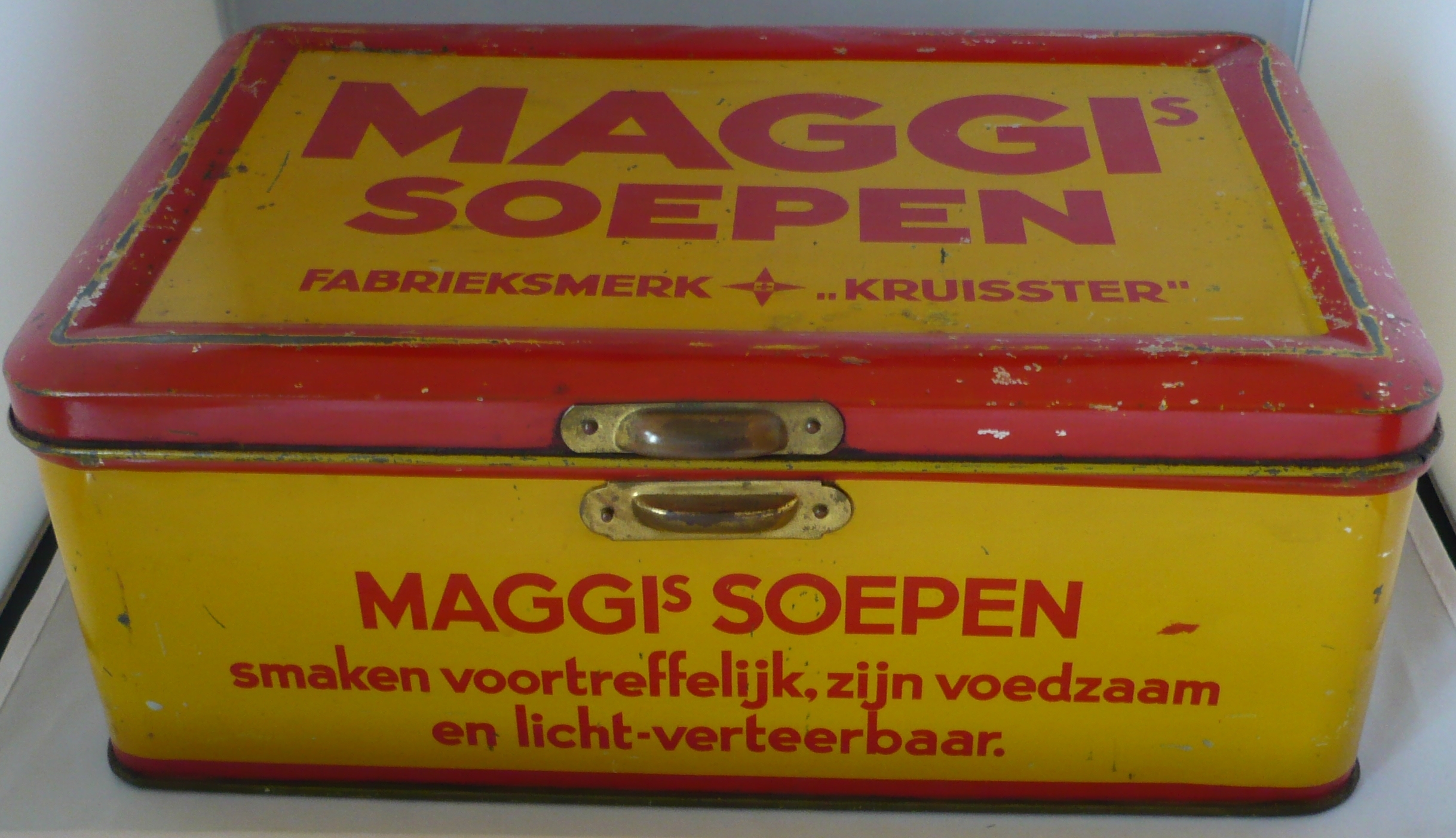 Winkelblik Maggi's Soepen, bouillonblokjes