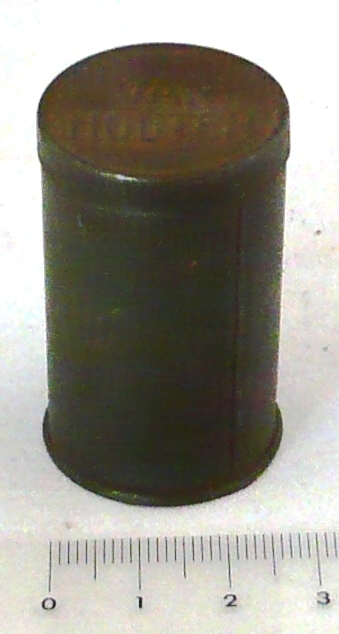 Monsterblikje Van Houten Cacao zonder papieren wikkel