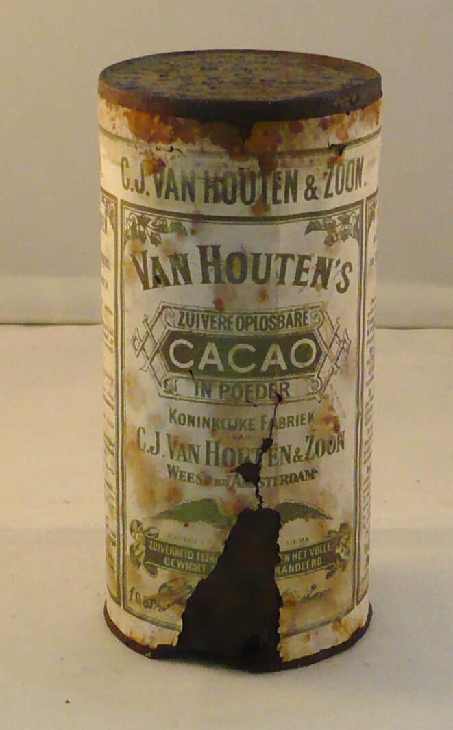 Van Houten's Cacao Etalagebus, 1/4 kilo
