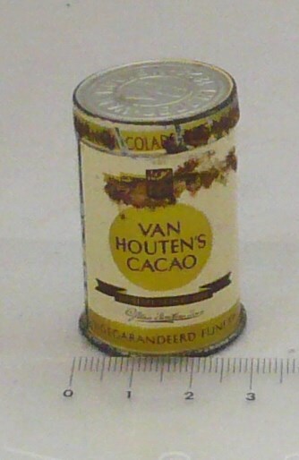 Van Houten's Cacao monsterblikje