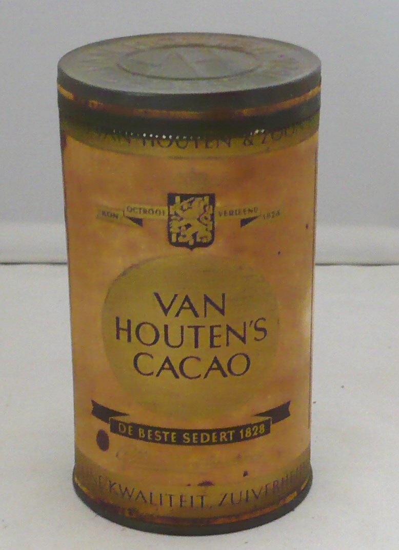Cacaoblik Van Houten's Cacao