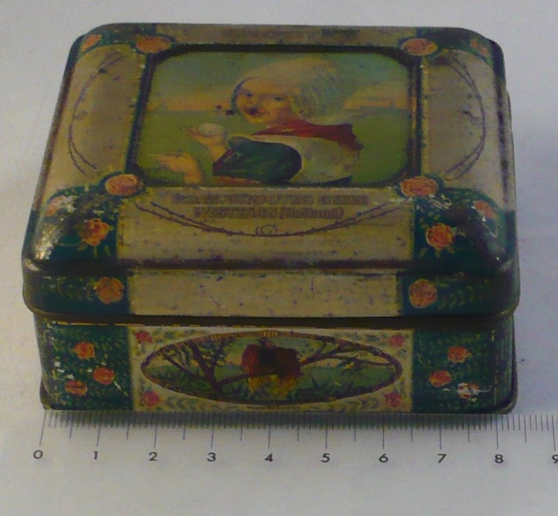 Gebroeders D. & M. Grootes chocolade blikje