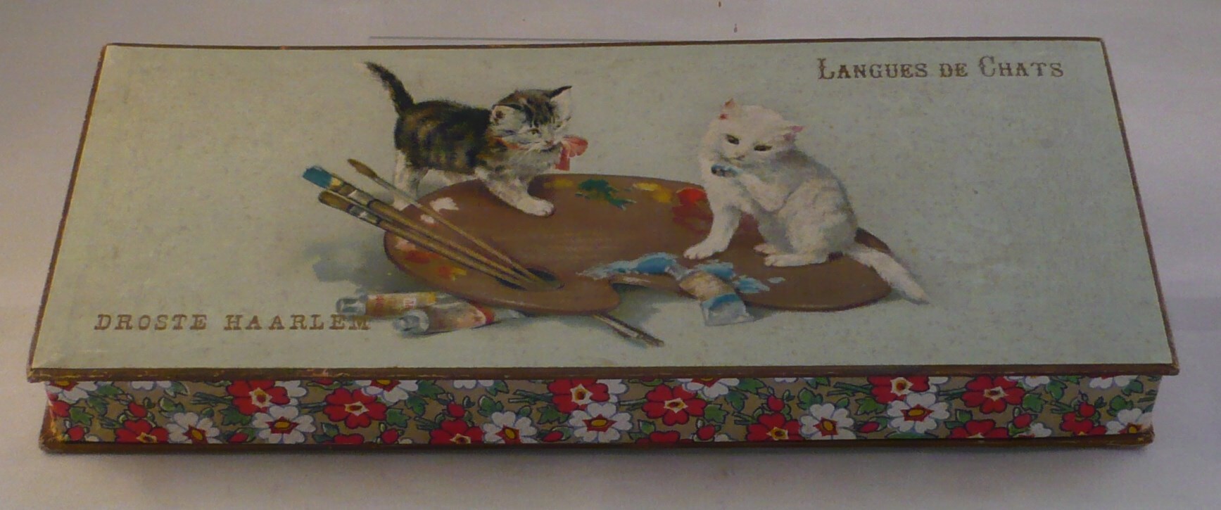 Droste chocoladedoos Kattentongen no. 503