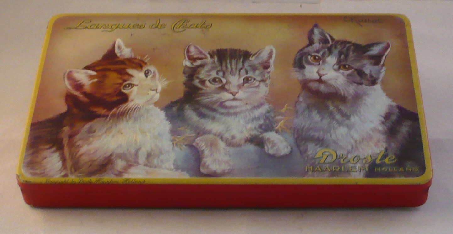 Droste chocolade Kattentongen - Langues de Chats