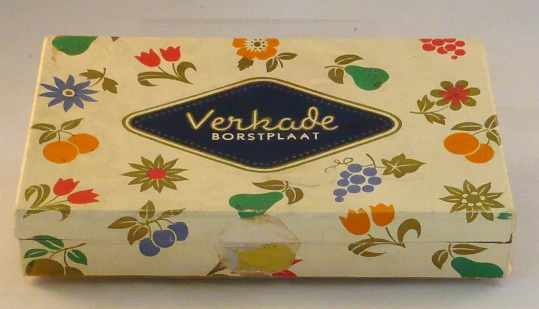 Kartonverpakking Verkade Borstplaat