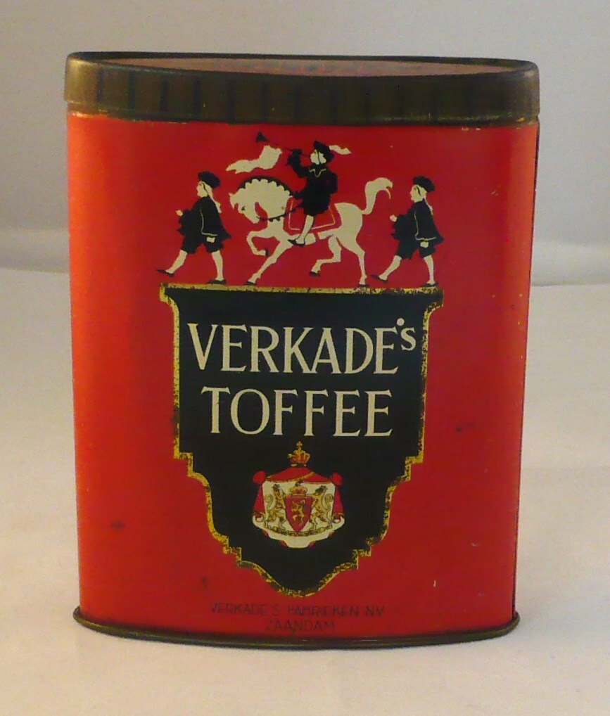 Bewaarblik Verkade's Toffee