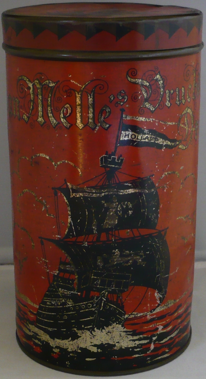 Winkelblik Van Melle's Vruchtendrops, rood