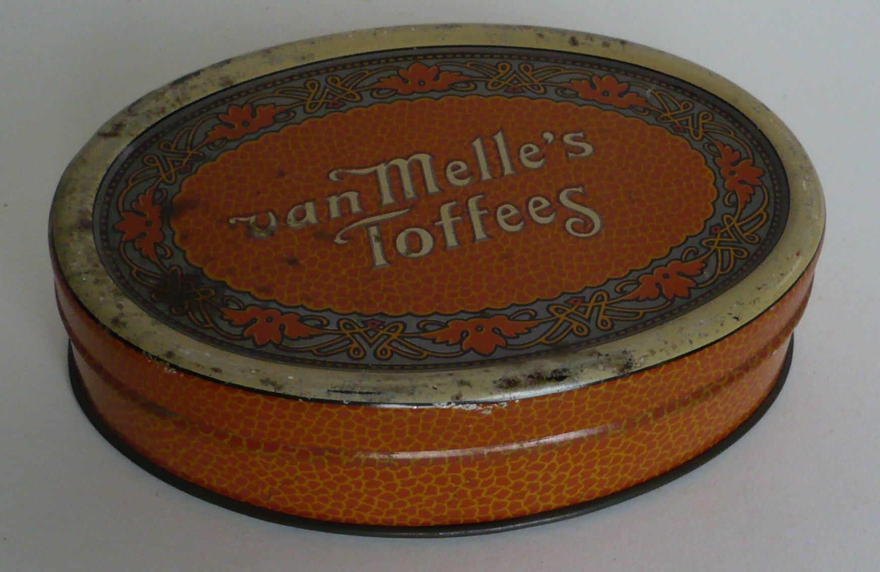 bewaarblikje Van Melle's Toffees