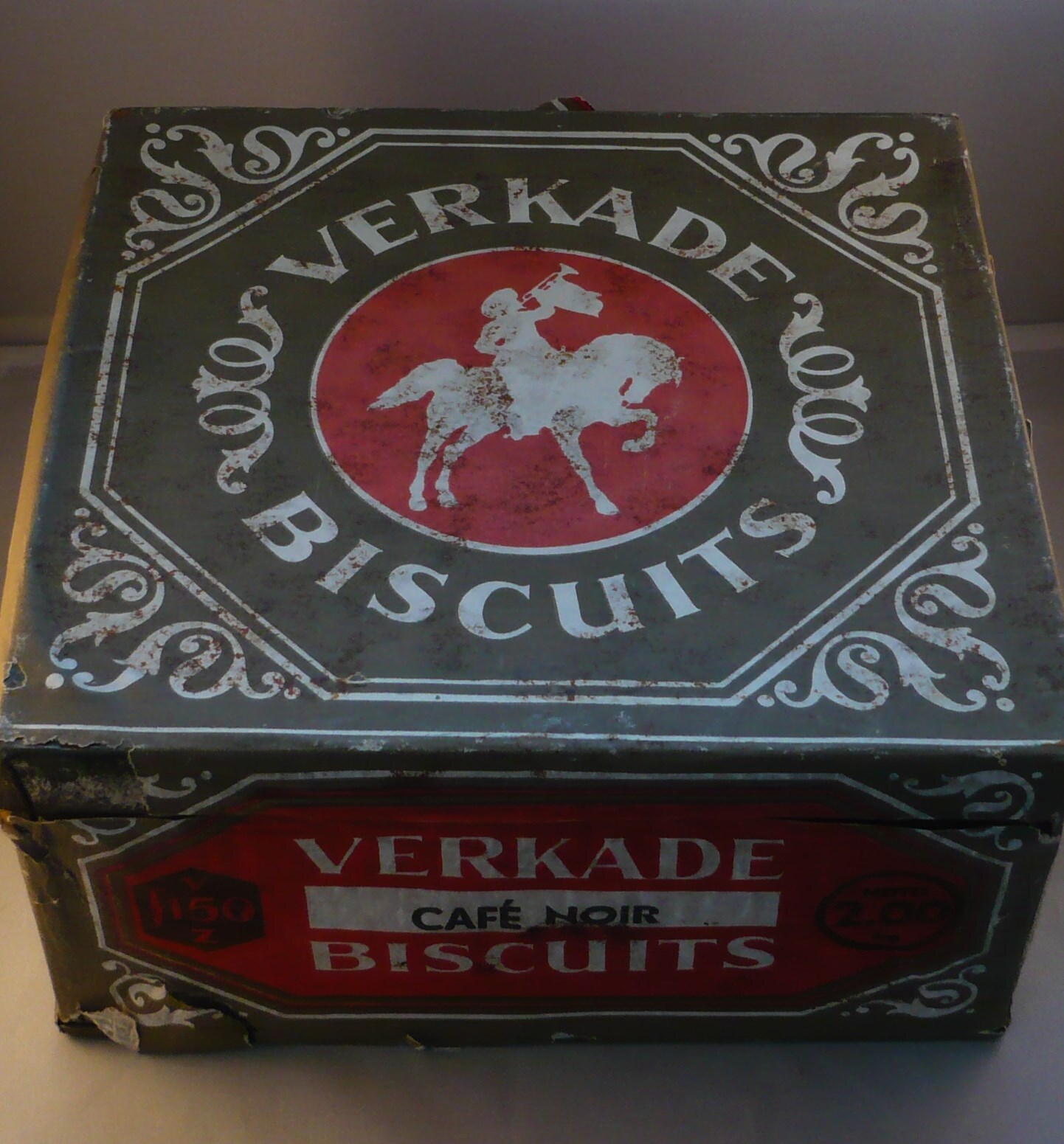Winkelblik Verkade's Cafè Noir Biscuits