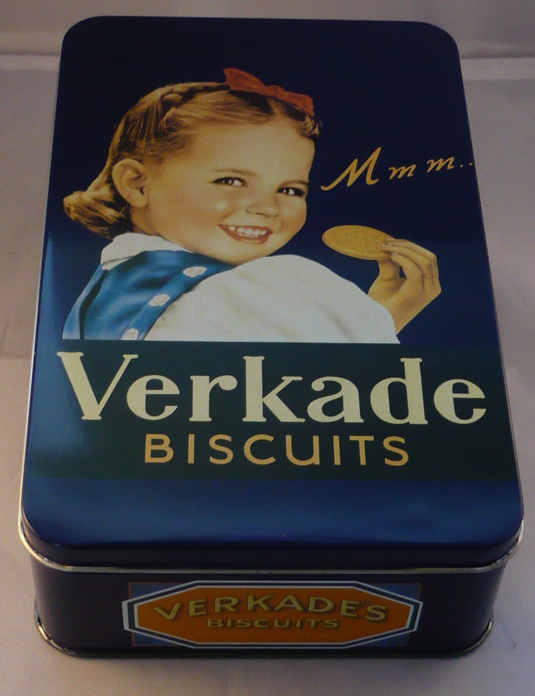 Nostalgische Koektrommel van Verkade