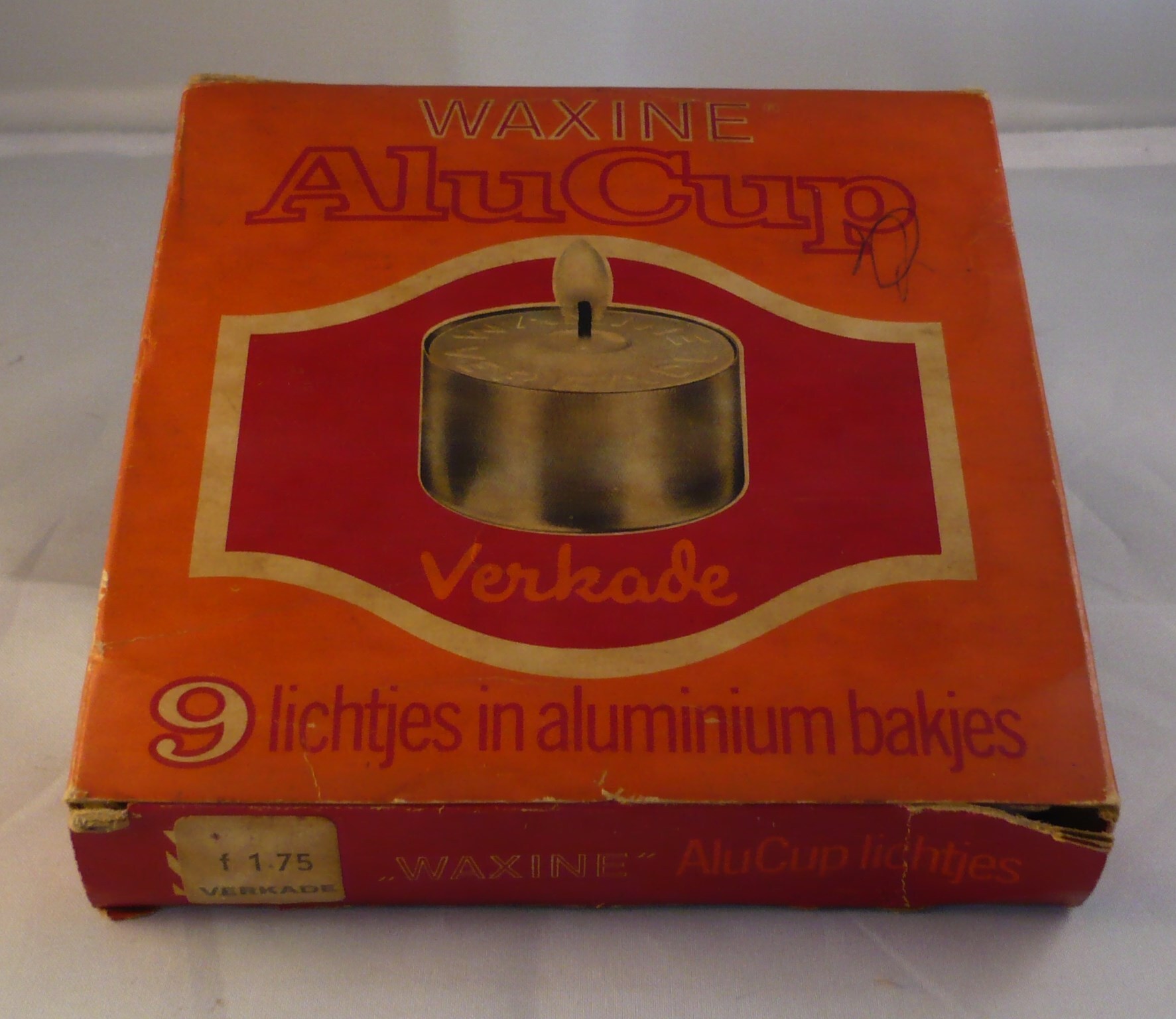 Verkade Waxine lichtjes 'AluCup', 9 stuks